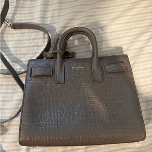 Saint Laurent Grey Sac de jour